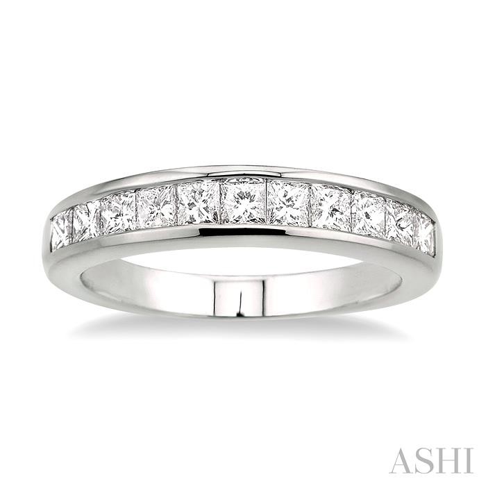 Channel Set Diamond Wedding Band - Image 2