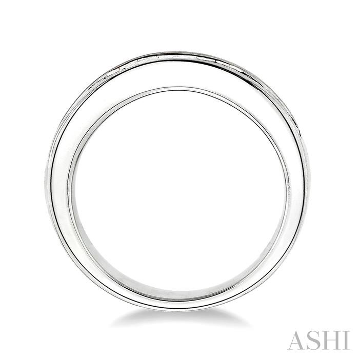 Channel Set Diamond Wedding Band - Image 3