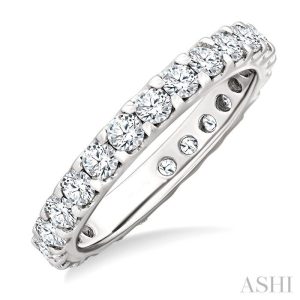 Round Shape Eternity Diamond Wedding Band