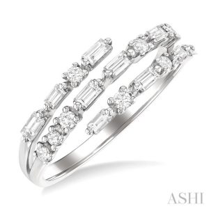 Baguette Diamond Fashion Band